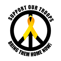 Support our troops, bring them home.